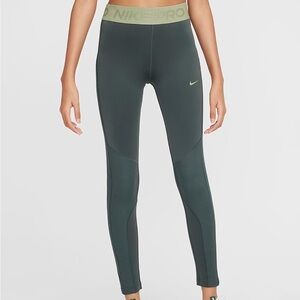 Nike Pro Kids Therma-fit Mid Rise Leggings